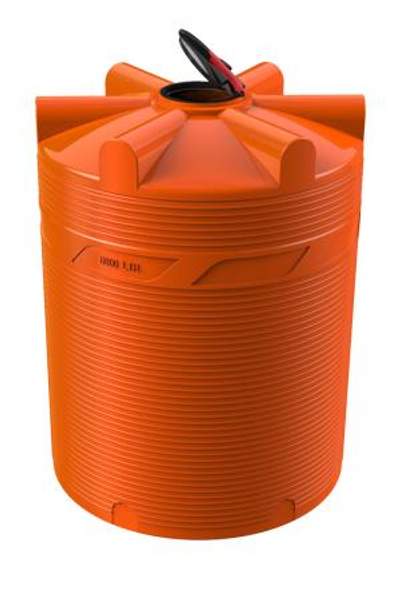 Емкость пластиковая для удобрений V-6000 КАС 2400х1830