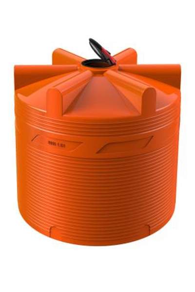 Емкость пластиковая для удобрений V-8000 КАС 2166х2300