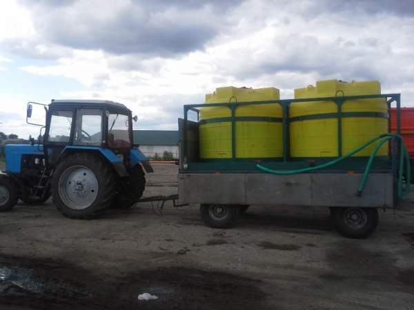 Емкости для перевозки, откачки воды и густых (плотных) вязких жидкостей «Кассета 4500»