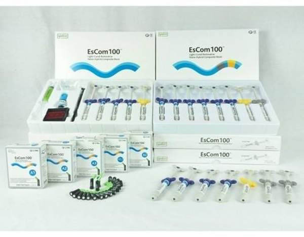 EsCom 100 Kit ЭсКом набор 8 шпр*4г (А1/2*А2/2*А3/А3.5/В2/OA3) - наногибридный композиционный материал