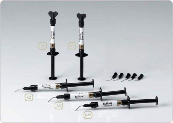 EsFlow ЭсФлоу (2 шпр.*2 гр.) - жидкотекучий композит