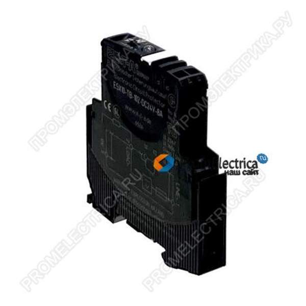 ESX10-TB-102-DC24V-8A Устройство защиты IP20, ESX10-T Series, 8 А, 1-полюсный, 24 В DC, DIN-рейка