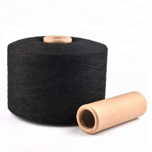 Фабрики оптовых продаж регенерированной пряжи для вязания перчатки Ne8s черный