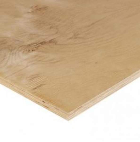 Фанера ФК 10 мм нешлифованная, сорт 4/4, 1525х1525 мм, лист