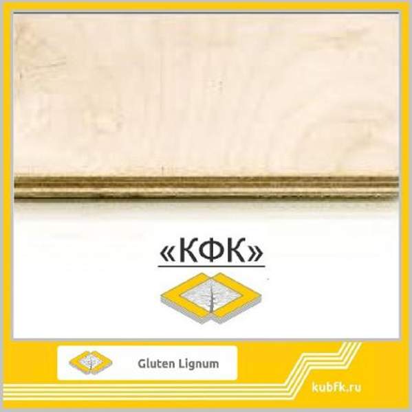 Фанера ФК 6 мм*1525*1525 сорт 4/4 н/ш