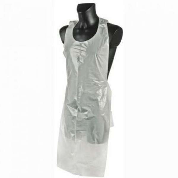 Фартук полиэтиленовый одноразовый Белый 68*110