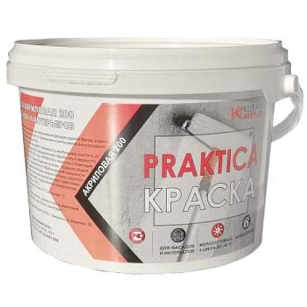 Фасадная краска PRAKTICA 200