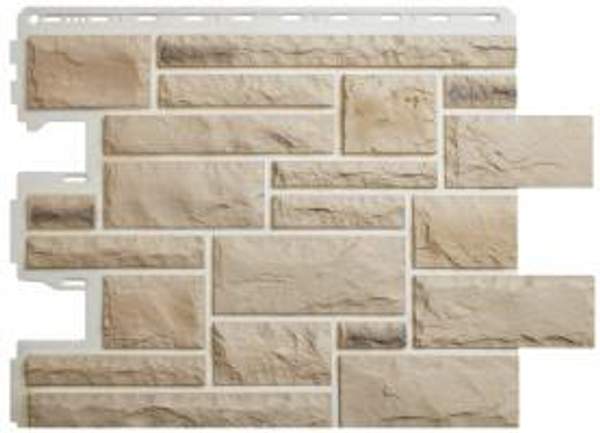 Фасадные панели Альта-Профиль серии "Камень Пражский" 800х590 мм