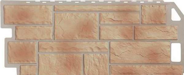 Фасадные панели Fineber серии "Камень" 1137х470 мм