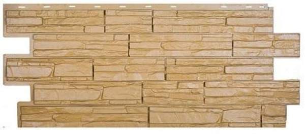 Фасадные панели Т-Сайдинг серии "Альпийская сказка" 1090х455 мм