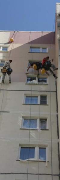 Фасадные работы, ремонт фасада