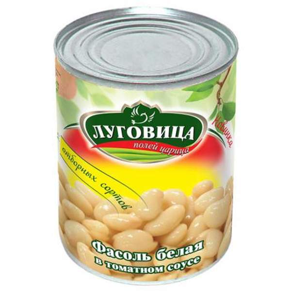 Фасоль белая в томатном соусе