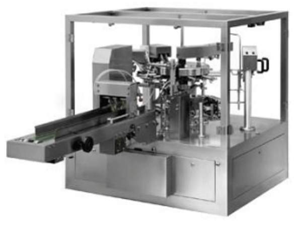 Фасовочное оборудование, Упаковочная машина -для фасовки в готовые пакеты сашет и дой-пак PG8-250