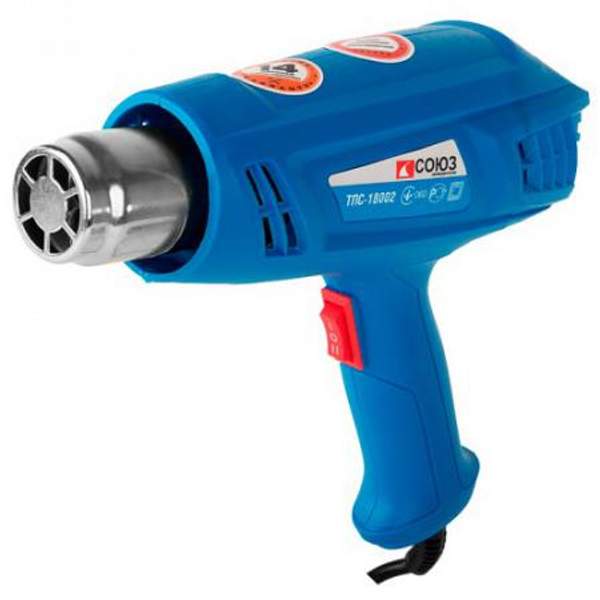 Фен строительный СОЮЗ ТПС 18002