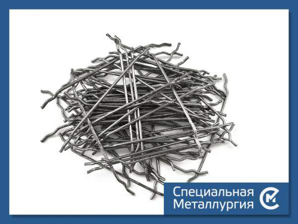 Фибра стальная 45 фрезерованная из сляба
