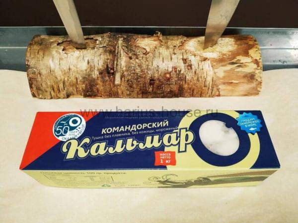 Филе командорского кальмара (Камчатка) 1 кг.