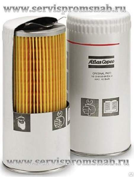 Фильтры масляные к компрессорам Atlas Copco.