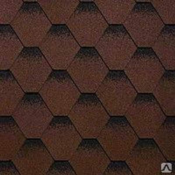 Финская черепица (sonata) Shihglas ( 3м2) коричневая