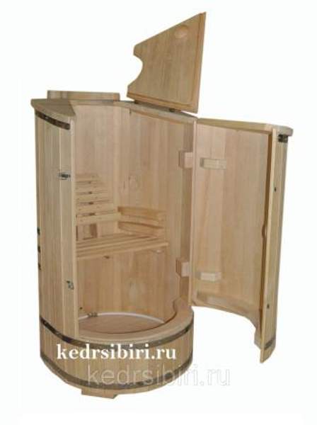 Фитобочка "Овальная Эконом" (кедровая бочка)(сорт 1-2)