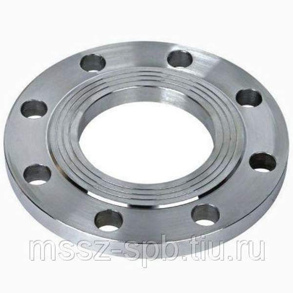 Фланец плоский стальной Ду200 Ру6-16, Ст20 / 09Г2С / 12Х18Н10Т