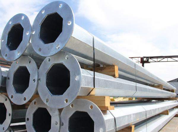 Фланцевая опора освещения СФГ-1000-10,0-02-ц