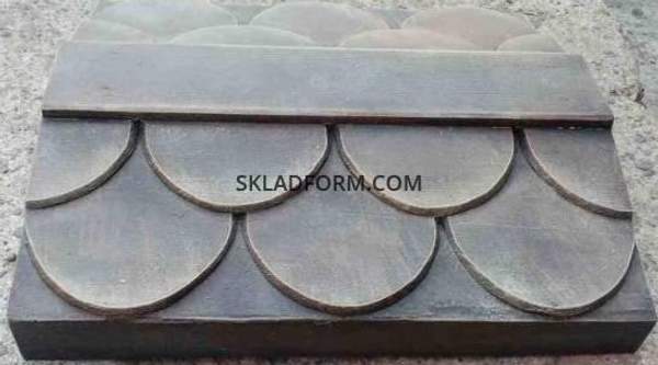 Форма крышки колпак №157-3