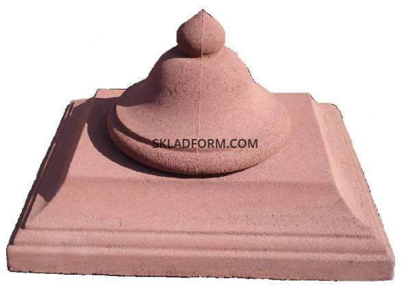 Форма крышки на столб Проскуров 2