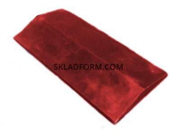 Форма крышки парапет Метровый узкий