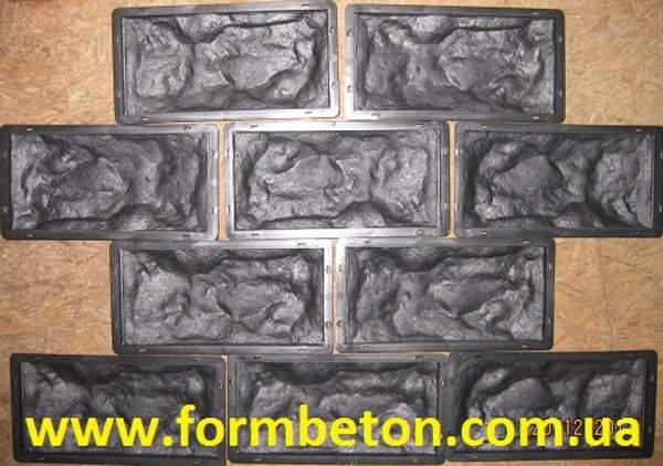 Формы для фасадной плитки №5