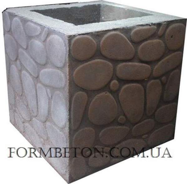 Формы для наборных столбов Галька