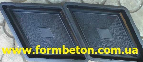 Формы для тротуарной плитки Ромб Узорный