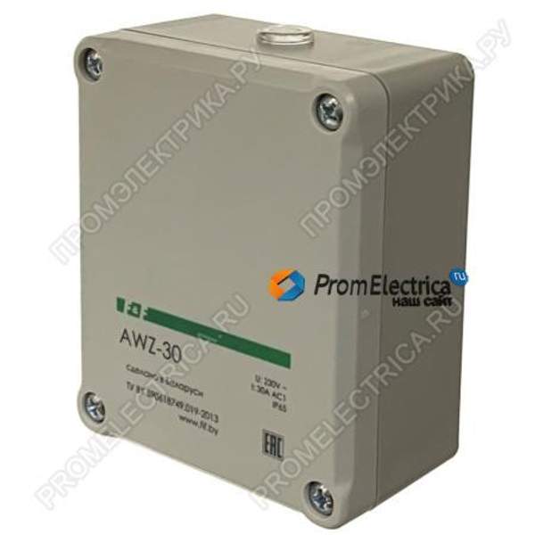 Фотореле герметичное c выносным фотодатчиком 30А, 2-100 Лк - AWZ-30-10/38 F&F
