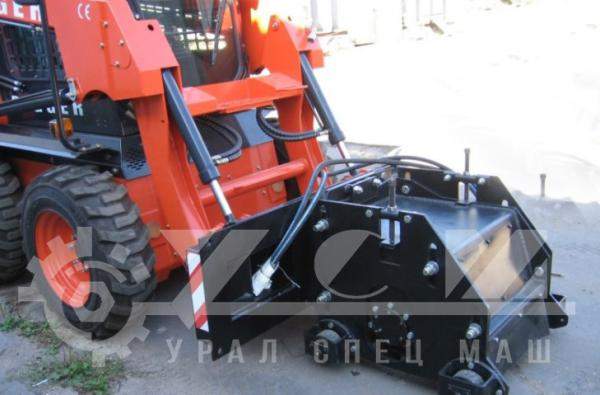 Фреза дорожная УСМ 1.1 400 мм на универсальный минипогрузчик