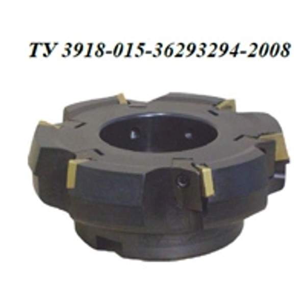 Фрезы торцевые насадные для тяжелой обработки с углом в плане 75