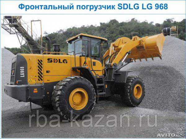 Фронтальный погрузчик SDLG LG 968