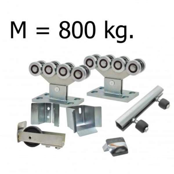 Фурнитура для откатных ворот РОЛТЭК ЕВРО до 800 кг