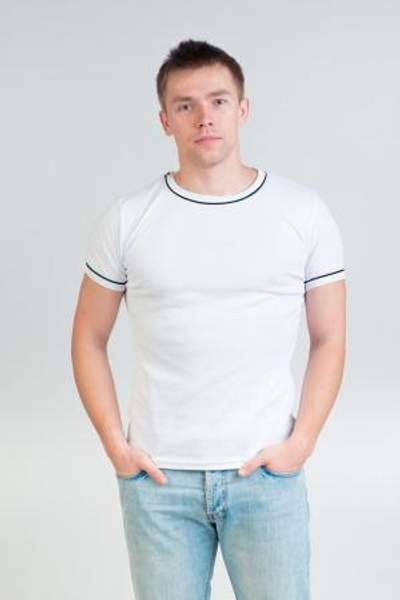 Футболка мужская Кант белый