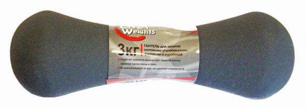 Гантель неопреновая 3кг