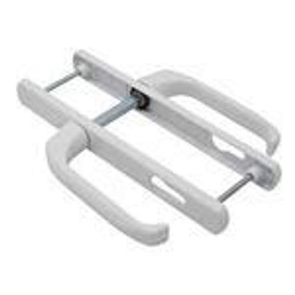 Гарнитур нажимной белый 85 мм (02)