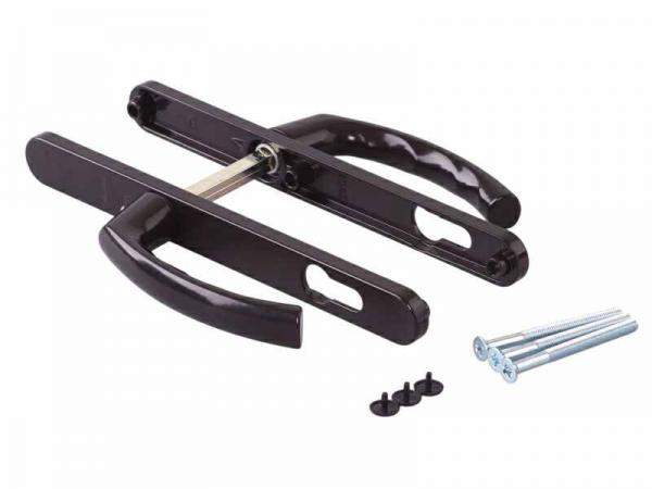 Гарнитур нажимной коричневый 85 мм, штифт 114 мм