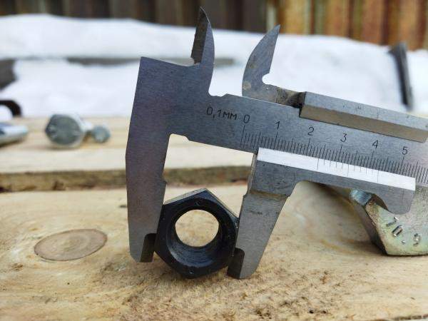 Гайка башмачная М16х1,5 кл.пр.8 низкая