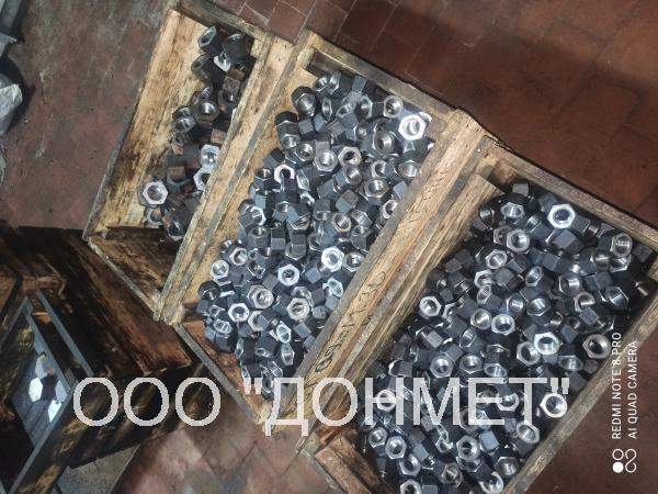 Гайка М27 ГОСТ 9064-75 Ст.35