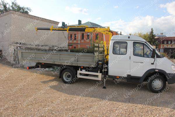 ГАЗ 3302 Фермер с КМУ Hyva HA33