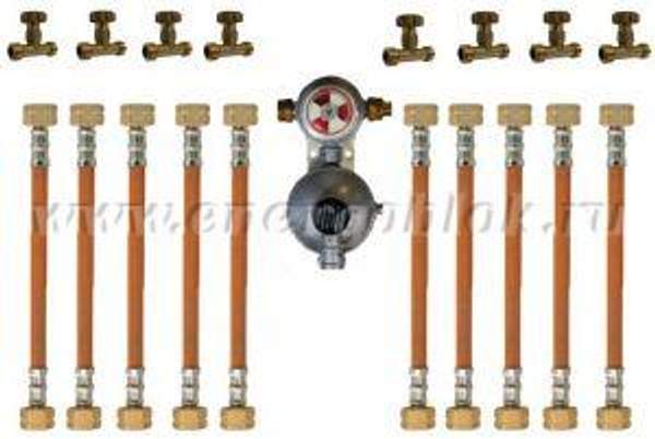 Газобаллонная установка для 10-ти баллонов 924 S ( газовая рампа )