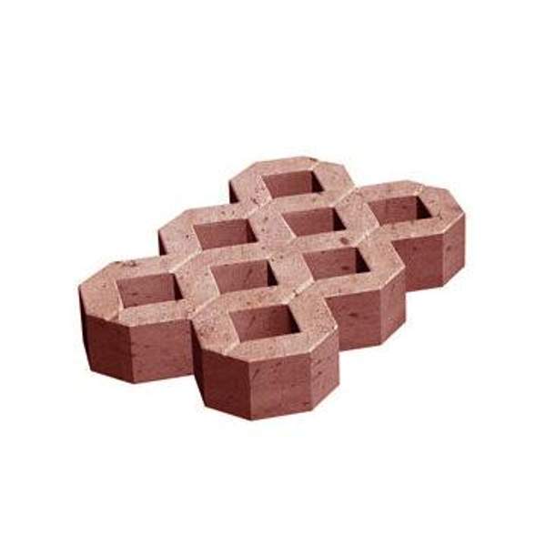 Газонная решетка Турфстоун красная