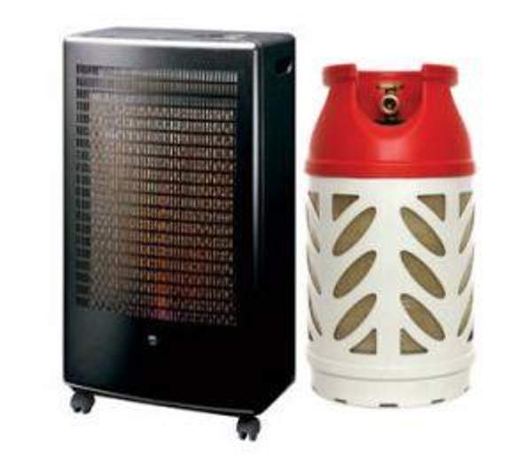 Газовый каталитический обогреватель Bartolini Pullover K с композитным баллоном Ragasco 24,5 л