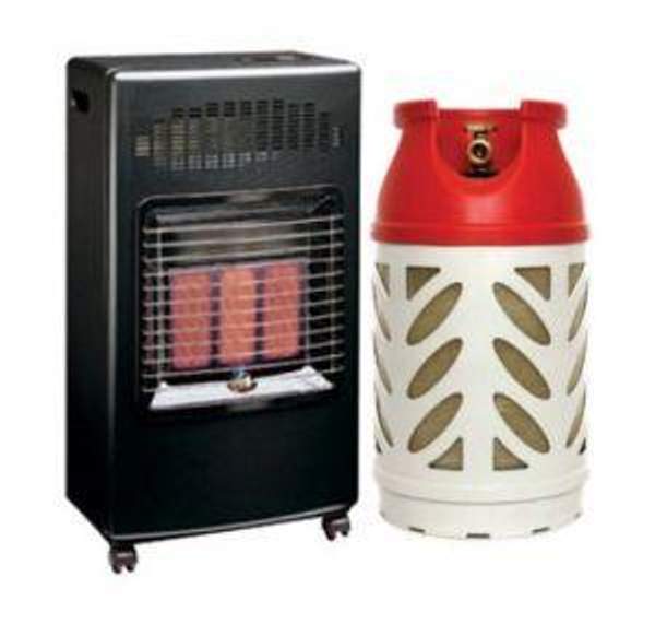 Газовый обогреватель Bartolini Pullover I Turbo Plus с полимерно композитным газовым баллоном Ragasco 24,5 л