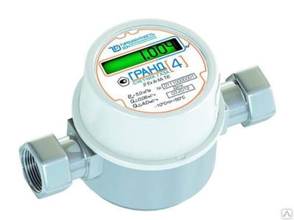 Газовый счётчик Гранд-4 (с КМЧ)