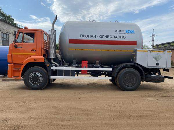 Газовоз автоцистерна 15 куб.м