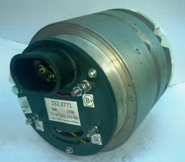 Генератор - 28В, 150А, дв. ЯМЗ 8401, 840